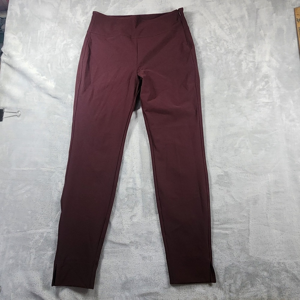 Athleta Wander Slim Ankle Pant Antique Burgundy Women's Size 10